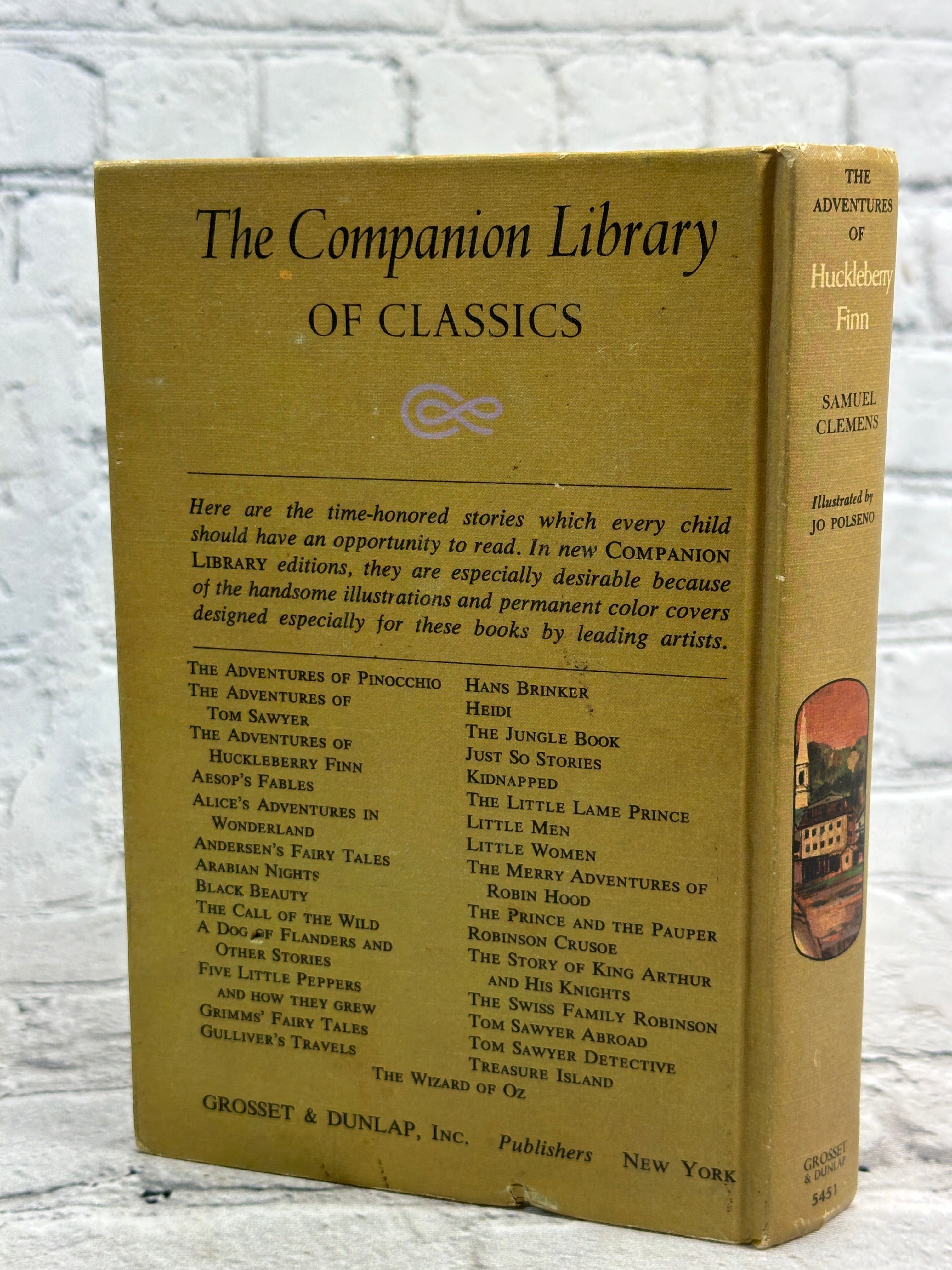 The Adventures of Huckleberry Finn by Samuel Clemens [1963