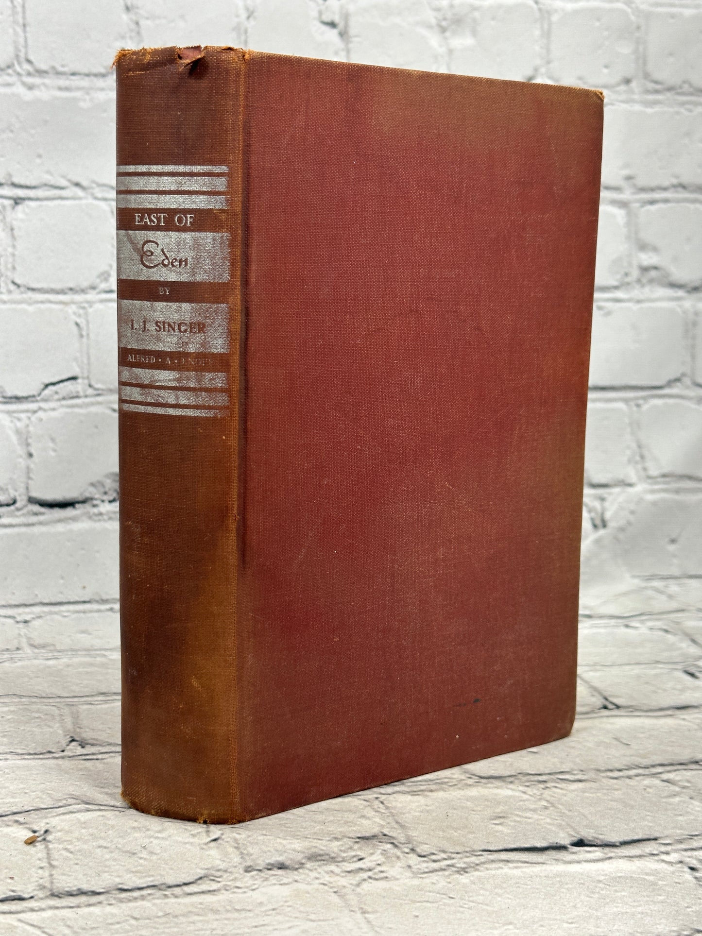 East of Eden by I.J.Singer [1939 · First Edition]