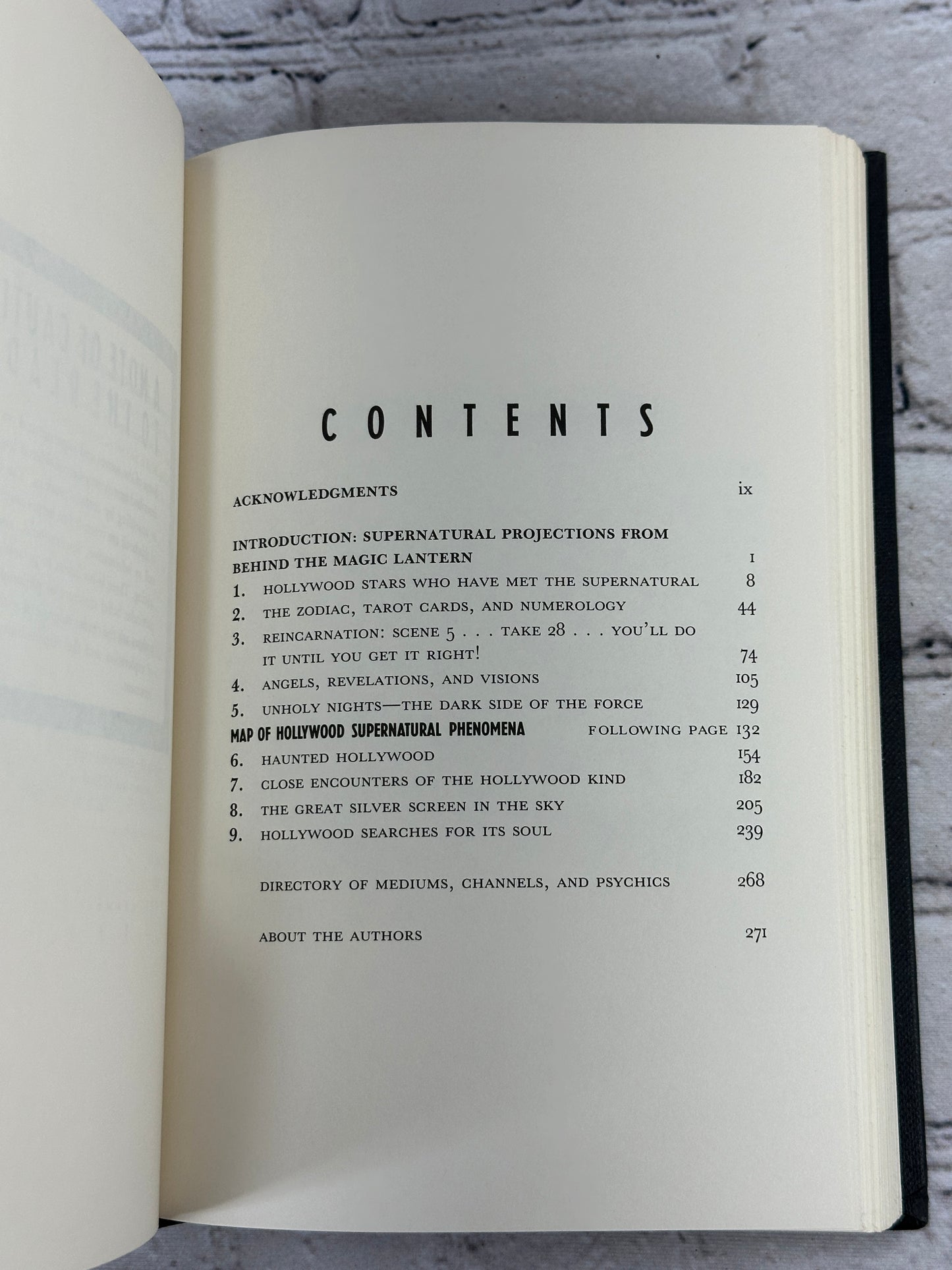 Hollywood and the Supernatural by Sherry Hansen Steiger [1st · 1st Print · 1990]