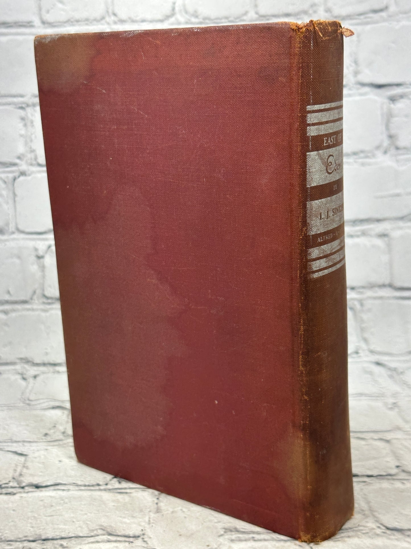 East of Eden by I.J.Singer [1939 · First Edition]