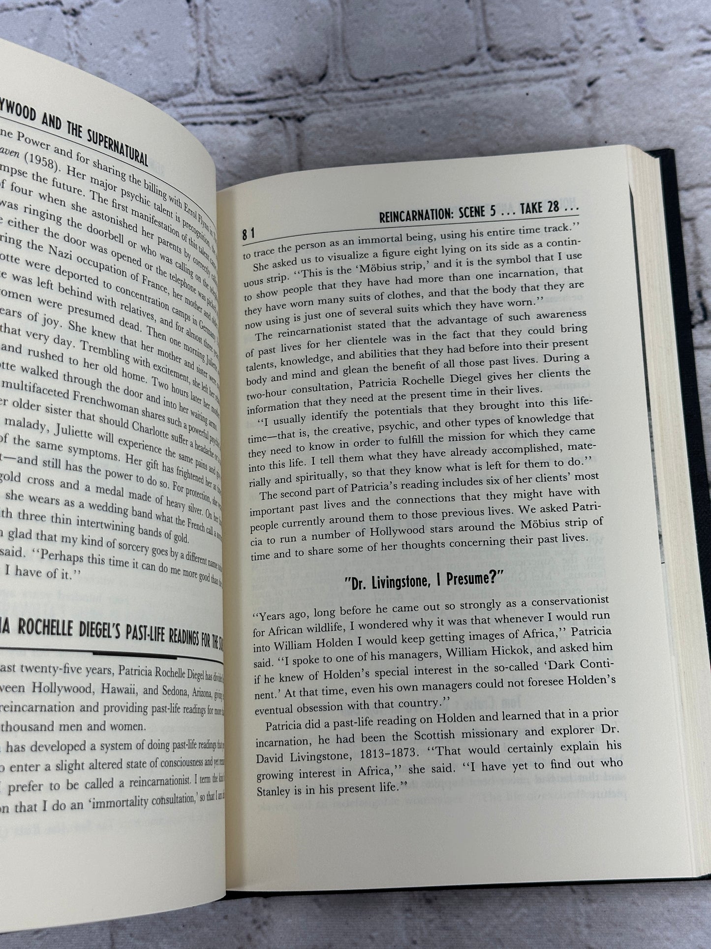 Hollywood and the Supernatural by Sherry Hansen Steiger [1st · 1st Print · 1990]