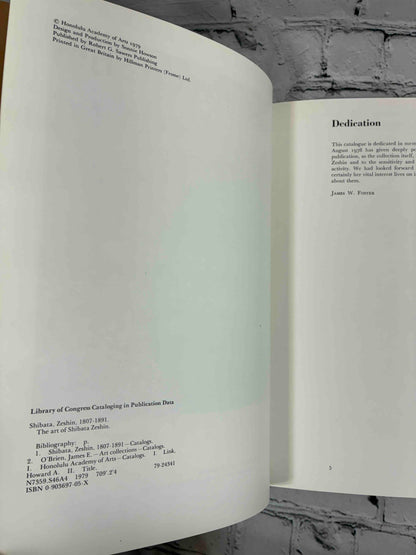 The Art of Shibata Zeshin: The Mr. And Mrs. James E. O'Brien Collection at the Honolulu Academy of Arts