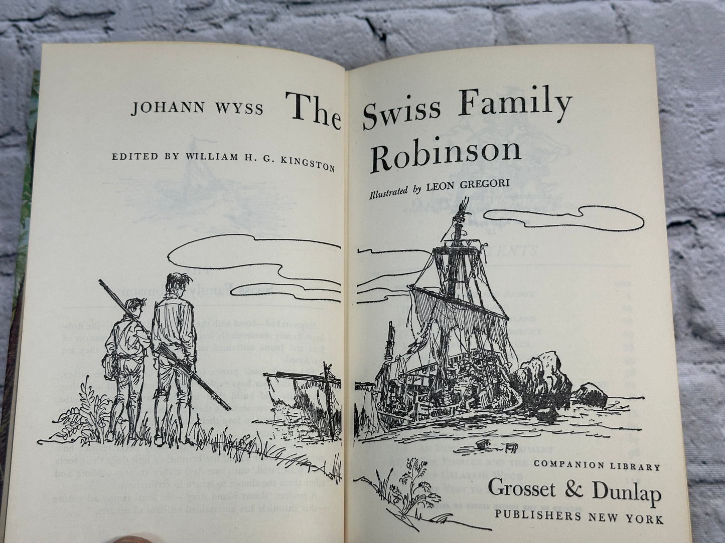 The Swiss Family Robinson b Johann Wyss [1963 · Companion Library]