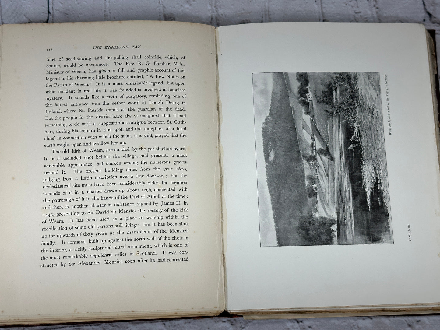 The Highland Tay: From its Source to Dunkeld by Hugh Macmillan [Scotland · 1901]