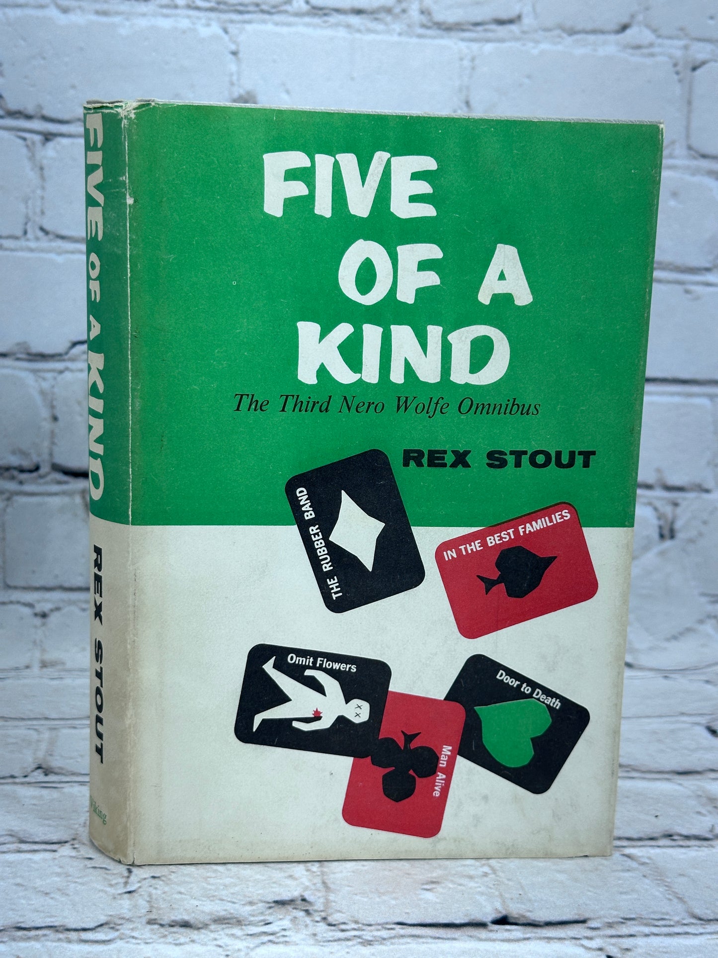 Five of a Kind: Third Nero Wolfe Omnibus by Rex Stout [BCE · 1961]