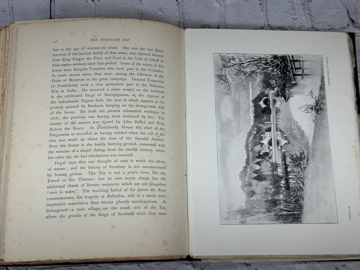 The Highland Tay: From its Source to Dunkeld by Hugh Macmillan [Scotland · 1901]