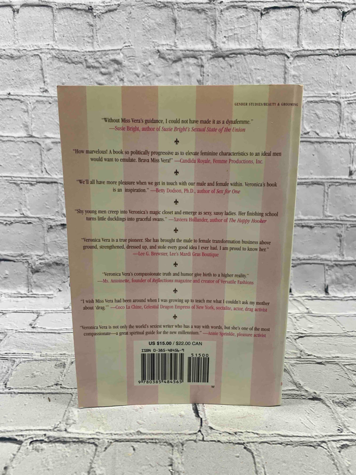 Miss Vera's Finishing School for Boys Who Want to Be Girlsn (Signed)