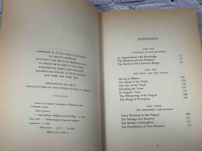 Carlos Castaneda [6 Book Lot · 1st ed. · 1st Print]