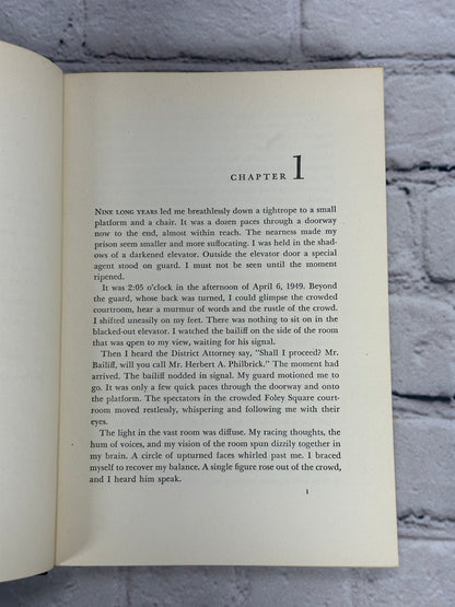 I led 3 Lives: Citizen Communist Counterspy by Herbert A Philbrick [1952]