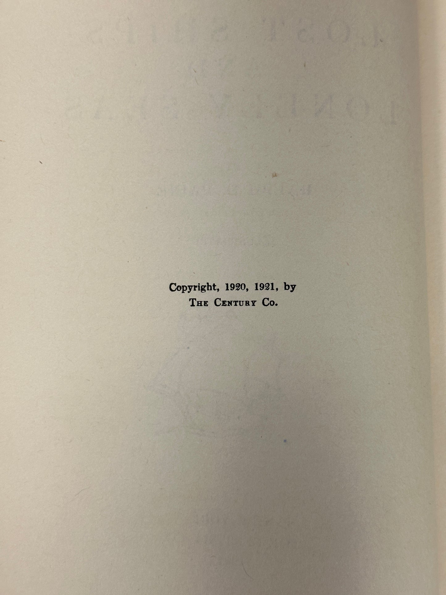 Lost Ships and Lonely Seas by  Ralph Paine [1921 · First Edition]