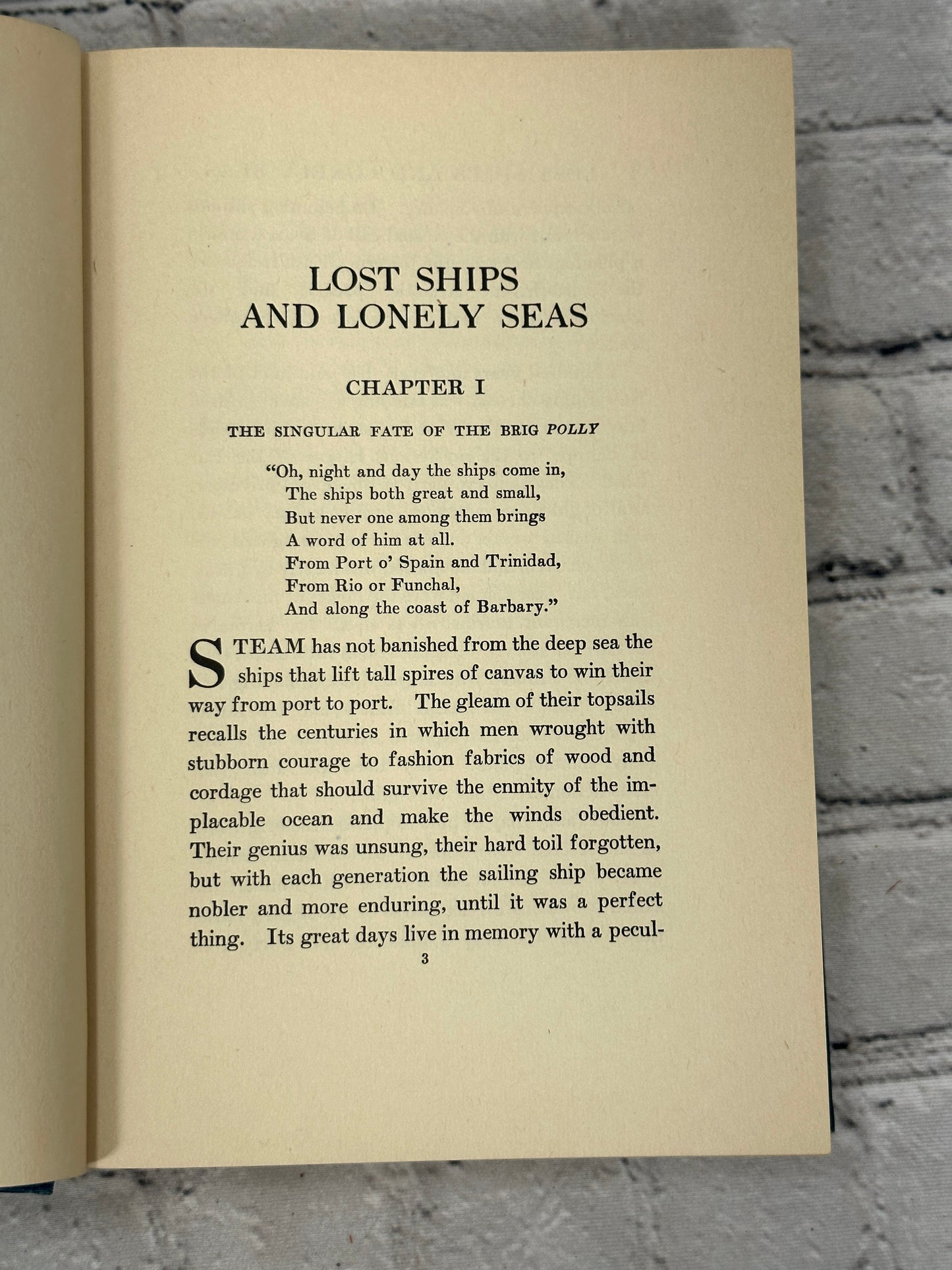 Lost Ships and Lonely Seas by  Ralph Paine [1921 · First Edition]