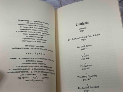 Carlos Castaneda [6 Book Lot · 1st ed. · 1st Print]