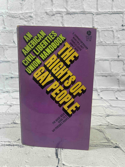 The Rights of Gay People: The Basic ACLU Guide to a Gay Person's Rights (An American Civil Liberties Union handbook)