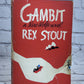 Gambit: A Nero Wolfe Novel by Rex Stout [BCE · 1962]