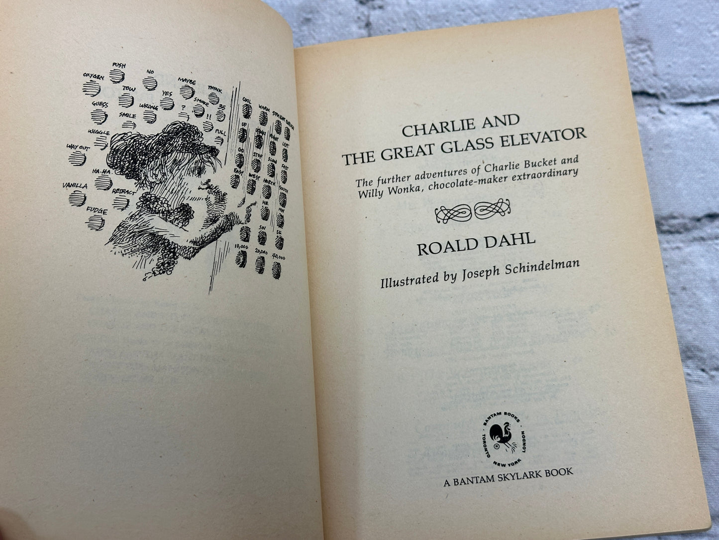 Charlie and the Great Glass Elevator by Roald Dahl [1977]