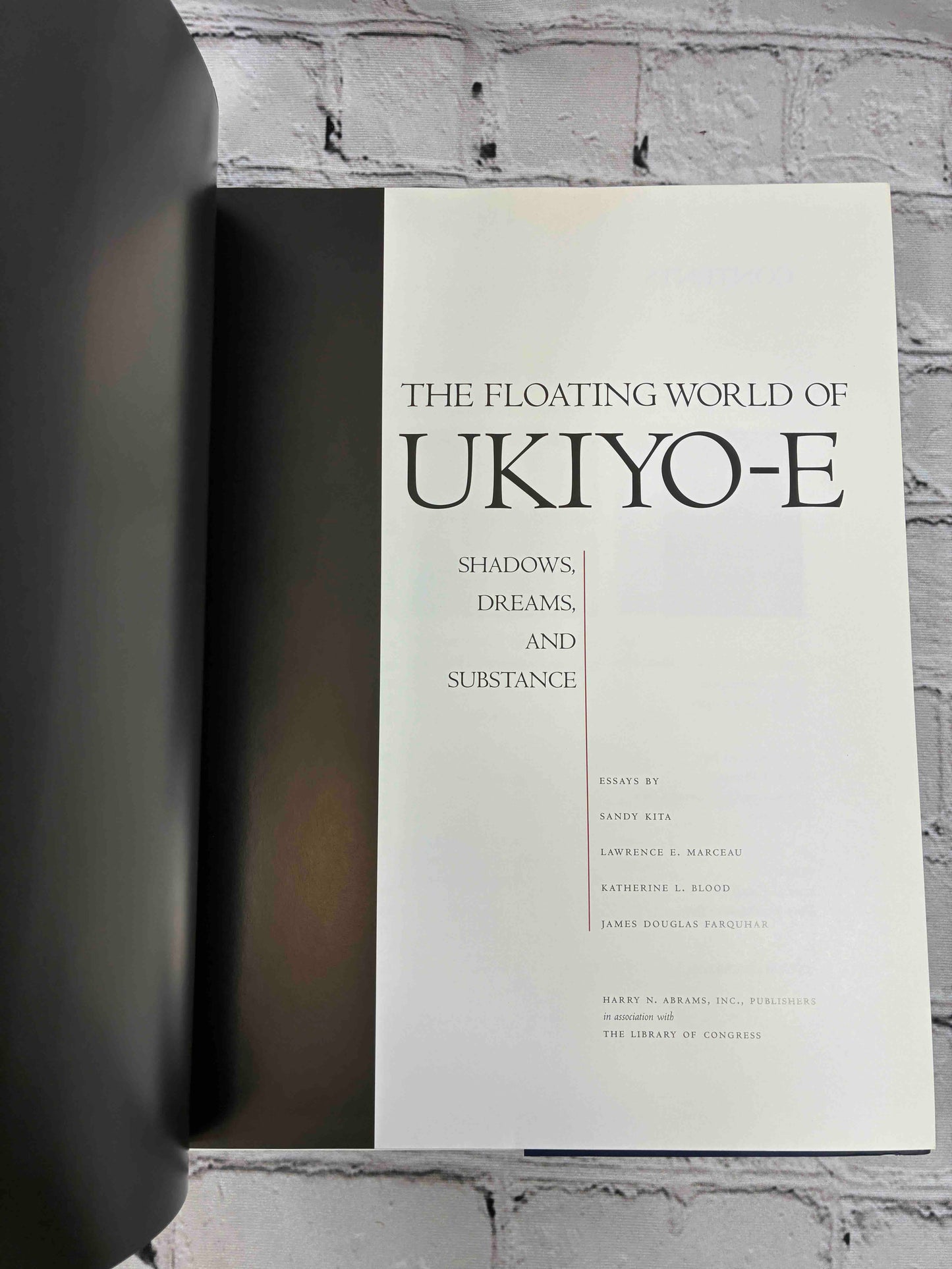Floating World of Ukiyo-E: Shadows, Dreams and Substance