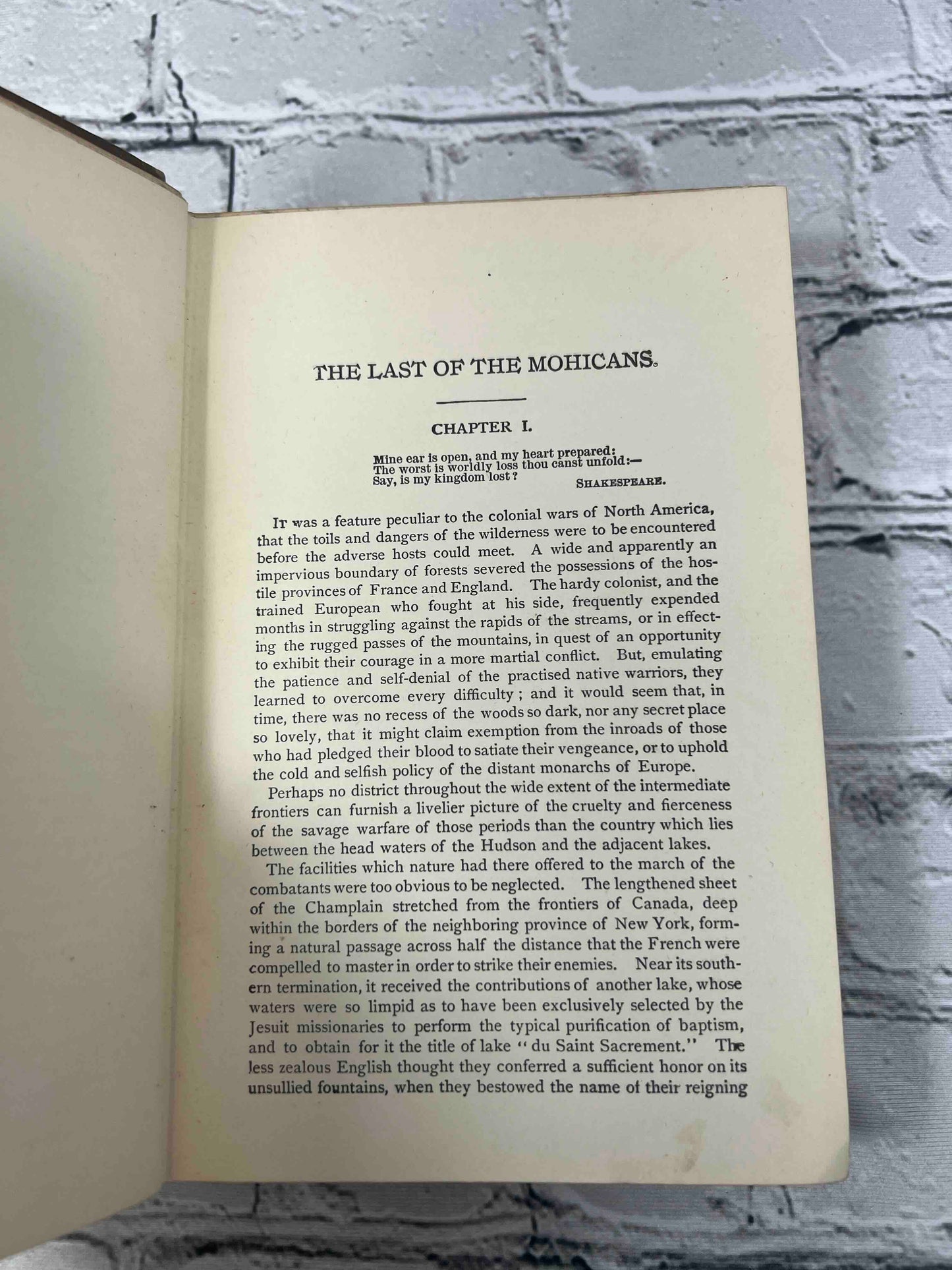 The Last of the Mohicans