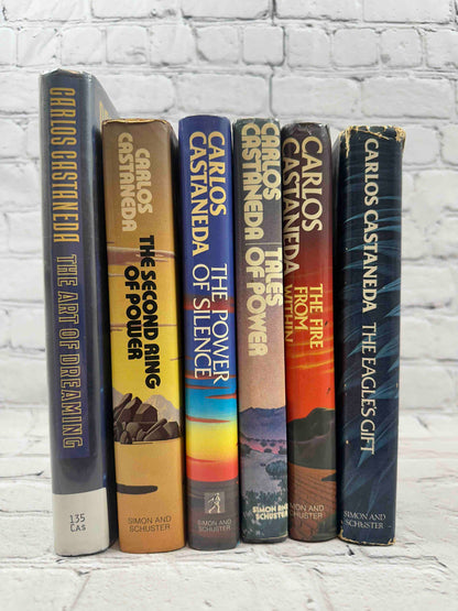 Carlos Castaneda [6 Book Lot · 1st ed. · 1st Print]