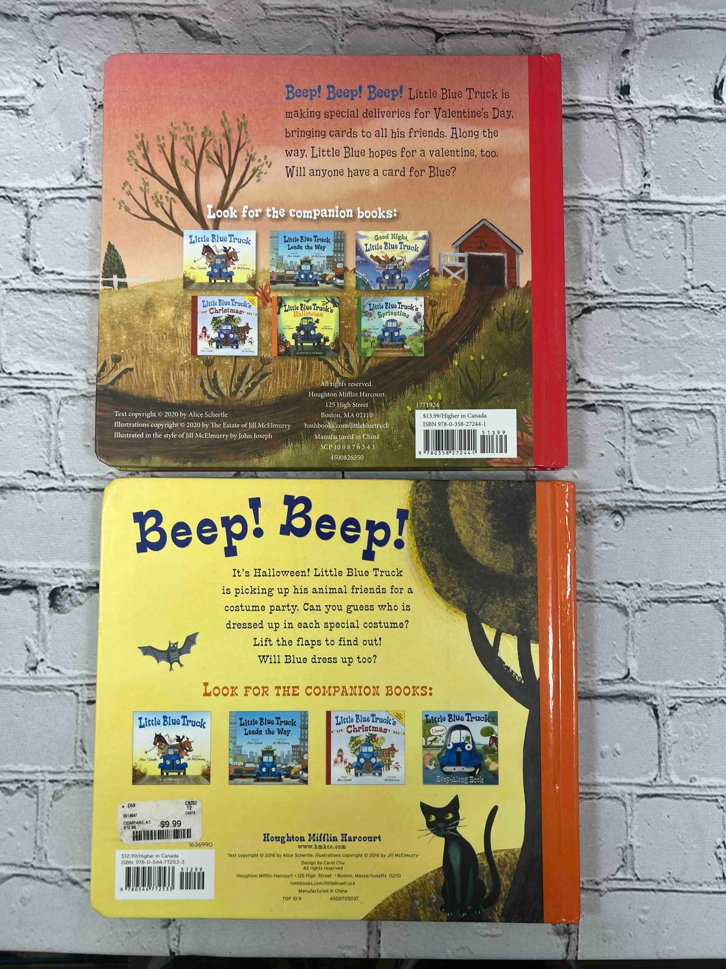 Little Blue Truck's Valentine & Halloween