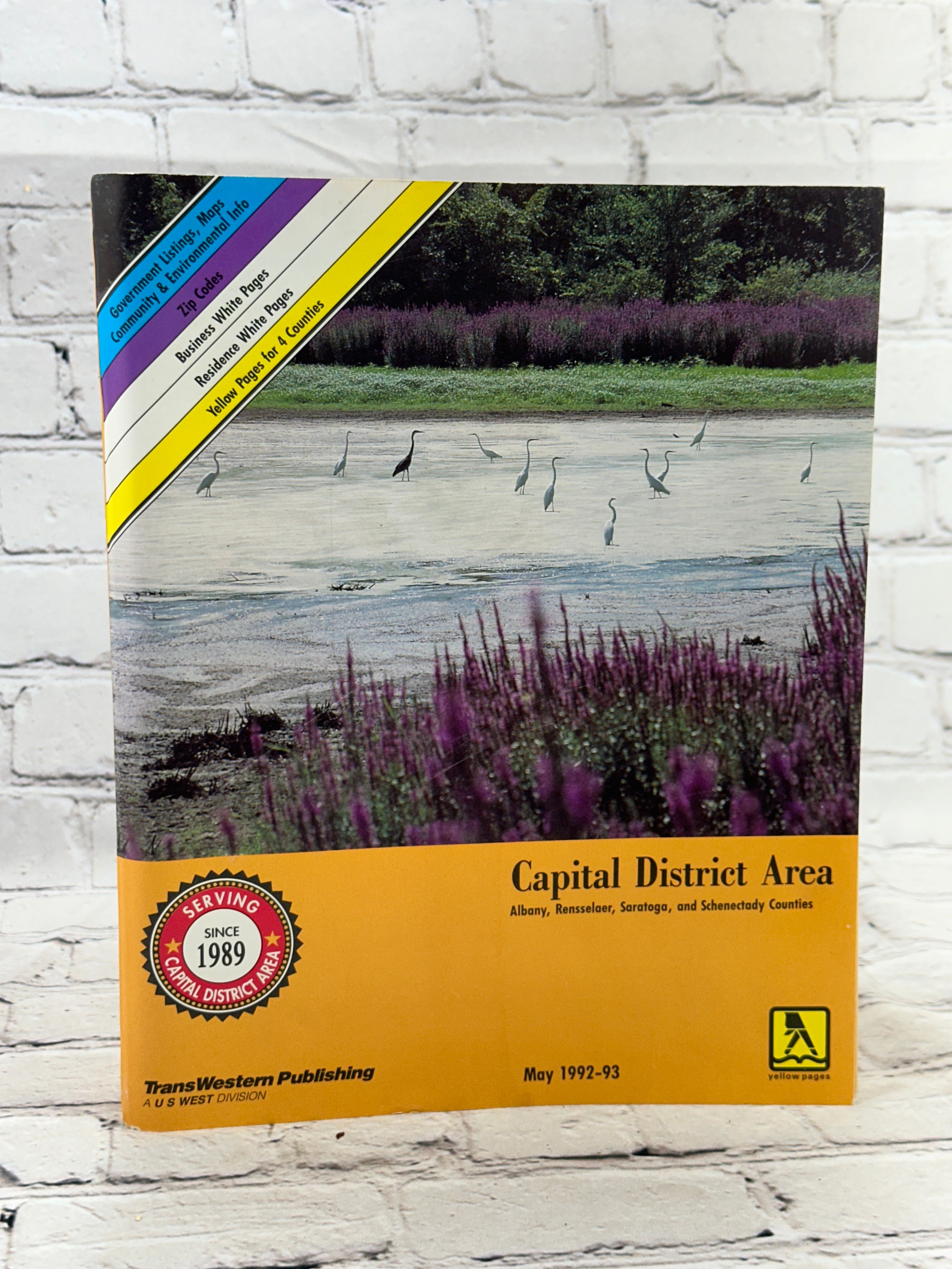 Phone Directory Capital District Area [May 1992-93 · TransWestern