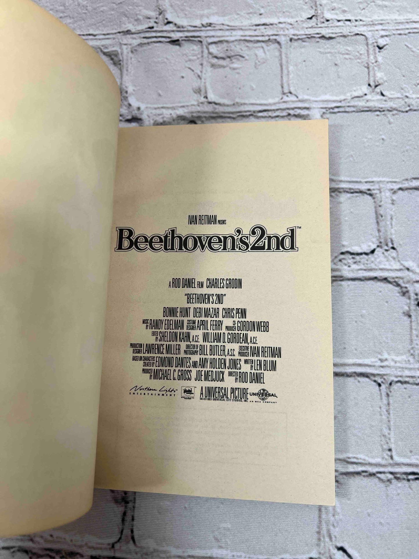 Beethoven's 2nd (Movie Tie In)