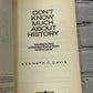 Don’t Know Much About History By Kenneth C. Davis [1991]