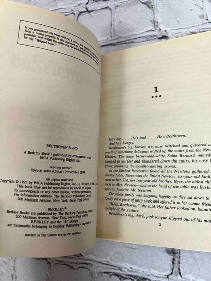 Beethoven's 2nd (Movie Tie In)