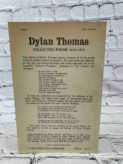 Collected Poems (1934 - 1952)