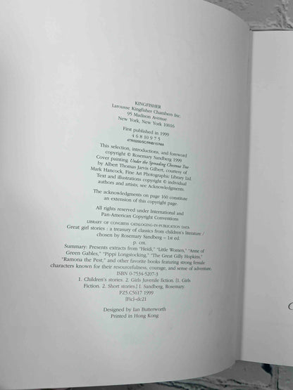 The Kingfisher Book of Great Girl Stories: A Treasury of Classics from Children's Literature