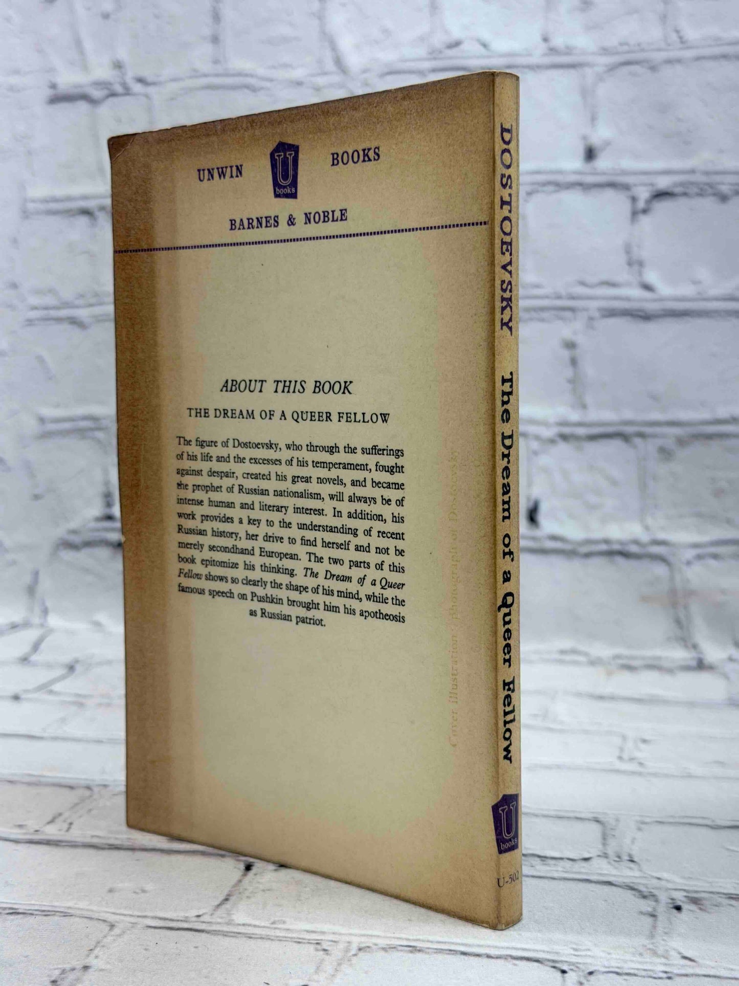 The Dream of a Queer Fellow and The Pushkin Speech