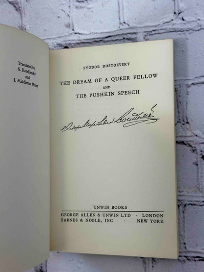 The Dream of a Queer Fellow and The Pushkin Speech