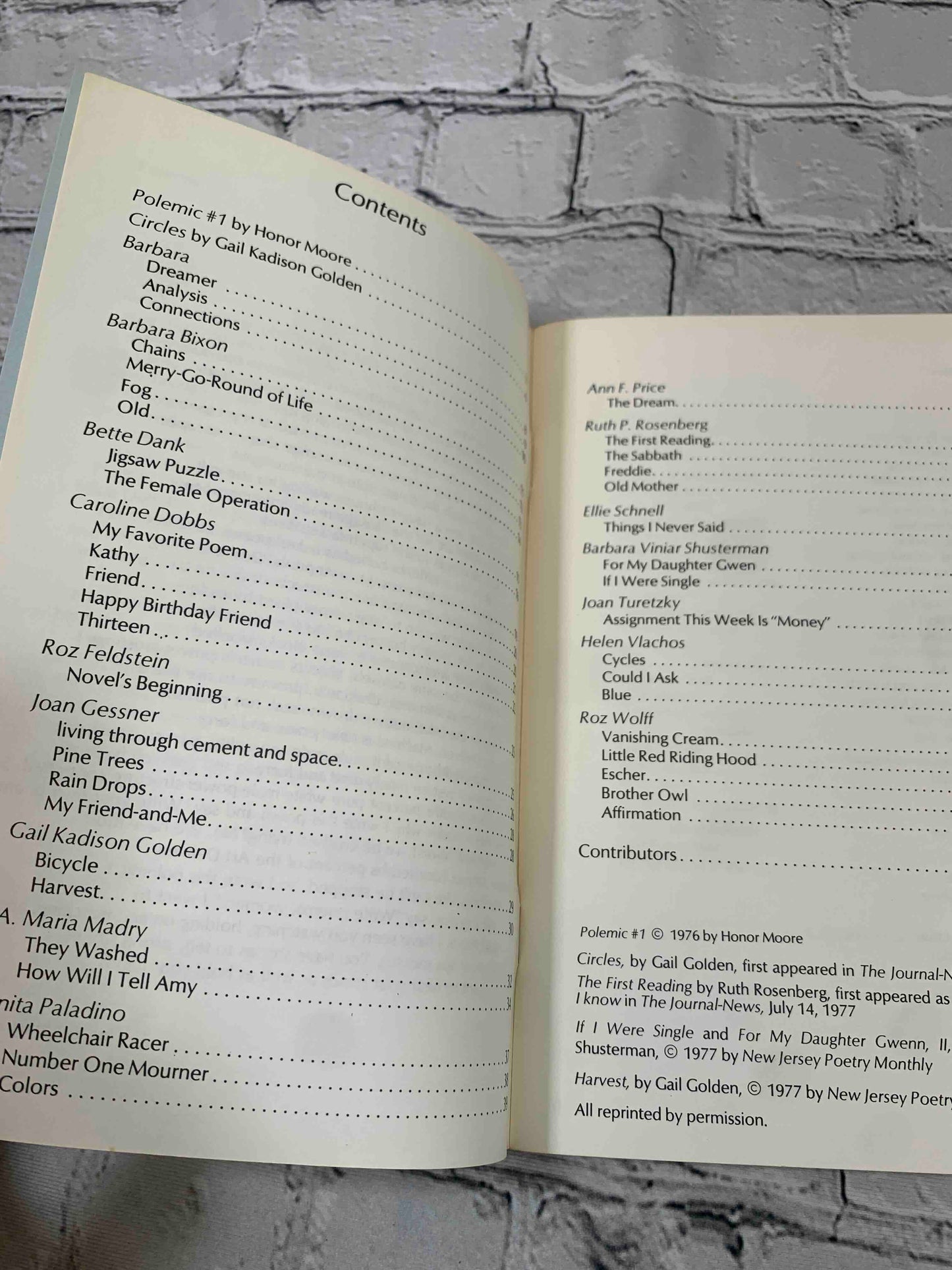 Wellsping: An Anthology (Monsey, NY)
