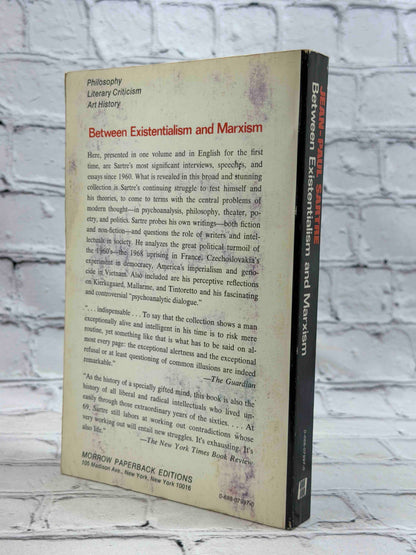 Between Existentialism and marxism