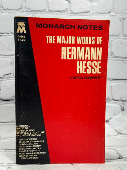 The Major Works of Herman Hesse by Jerry Glenn [Monarch Notes · 1973]