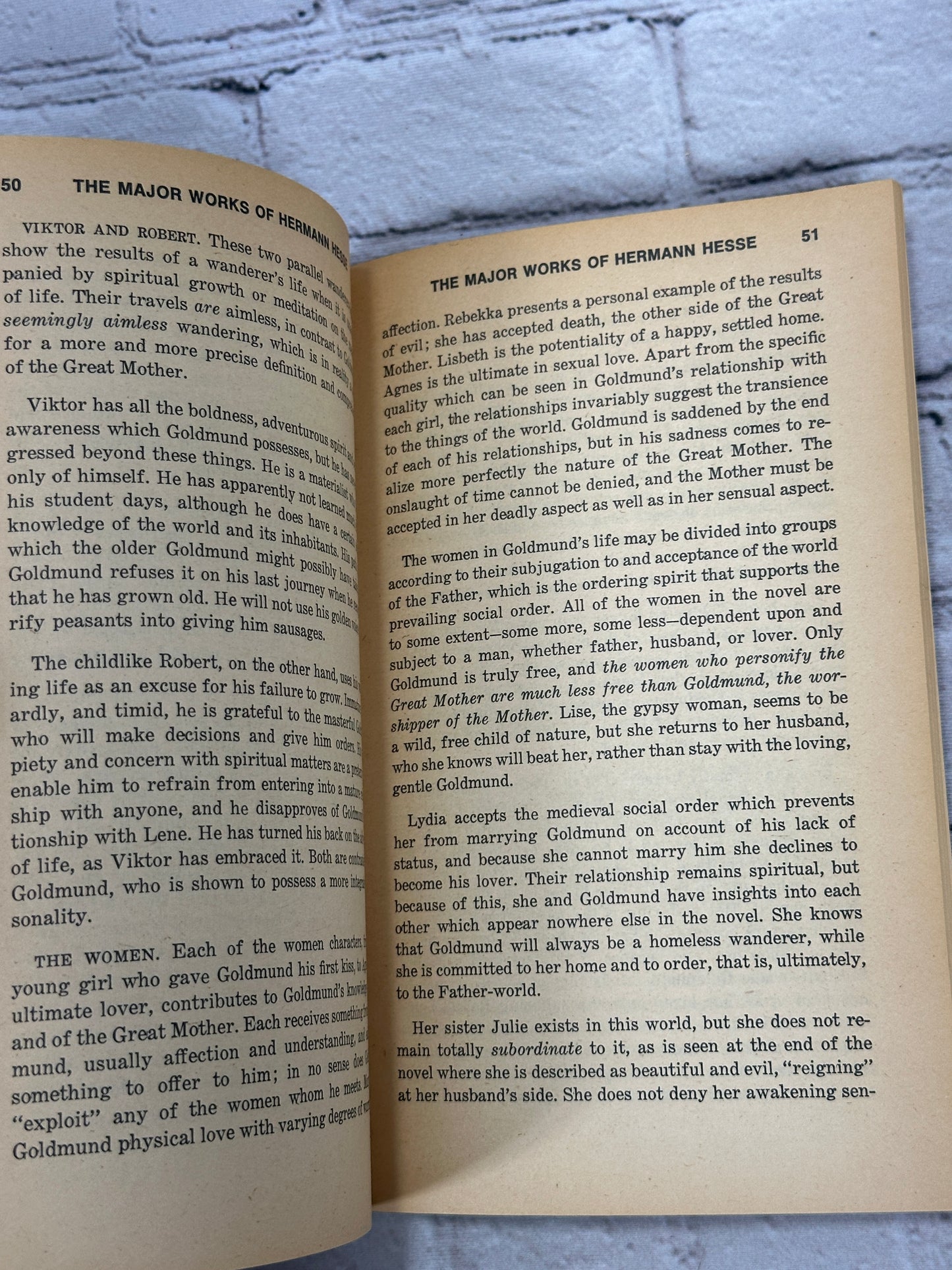 The Major Works of Herman Hesse by Jerry Glenn [Monarch Notes · 1973]