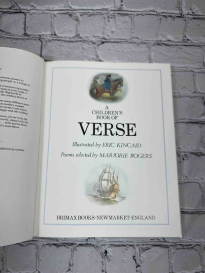 A Children's Book of Verse