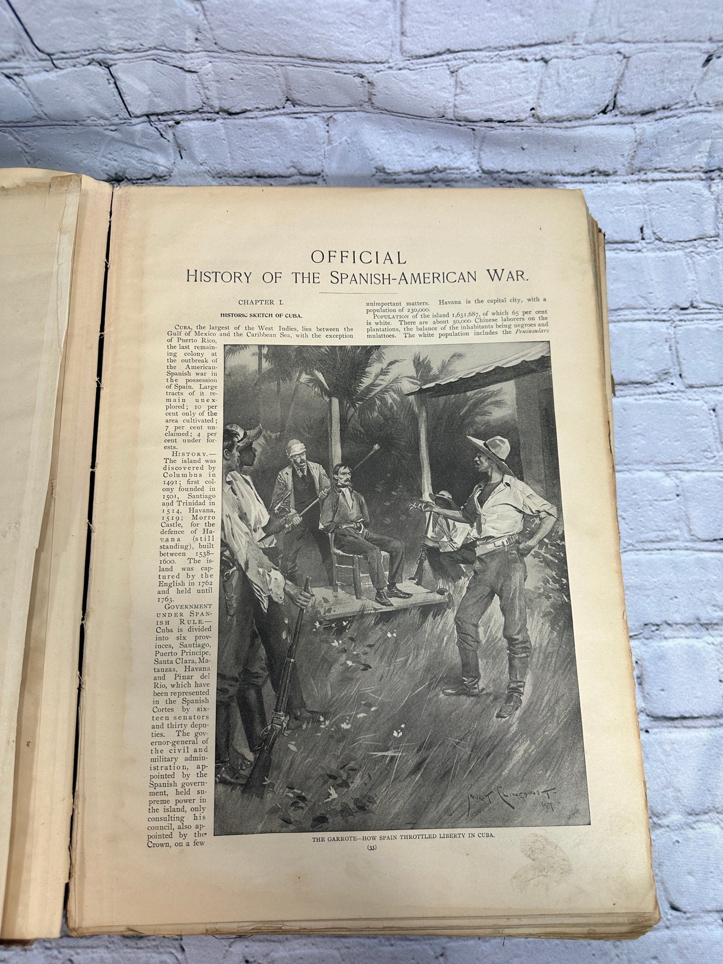 Wright's Official History of the Spanish American War by General Wright [1900]