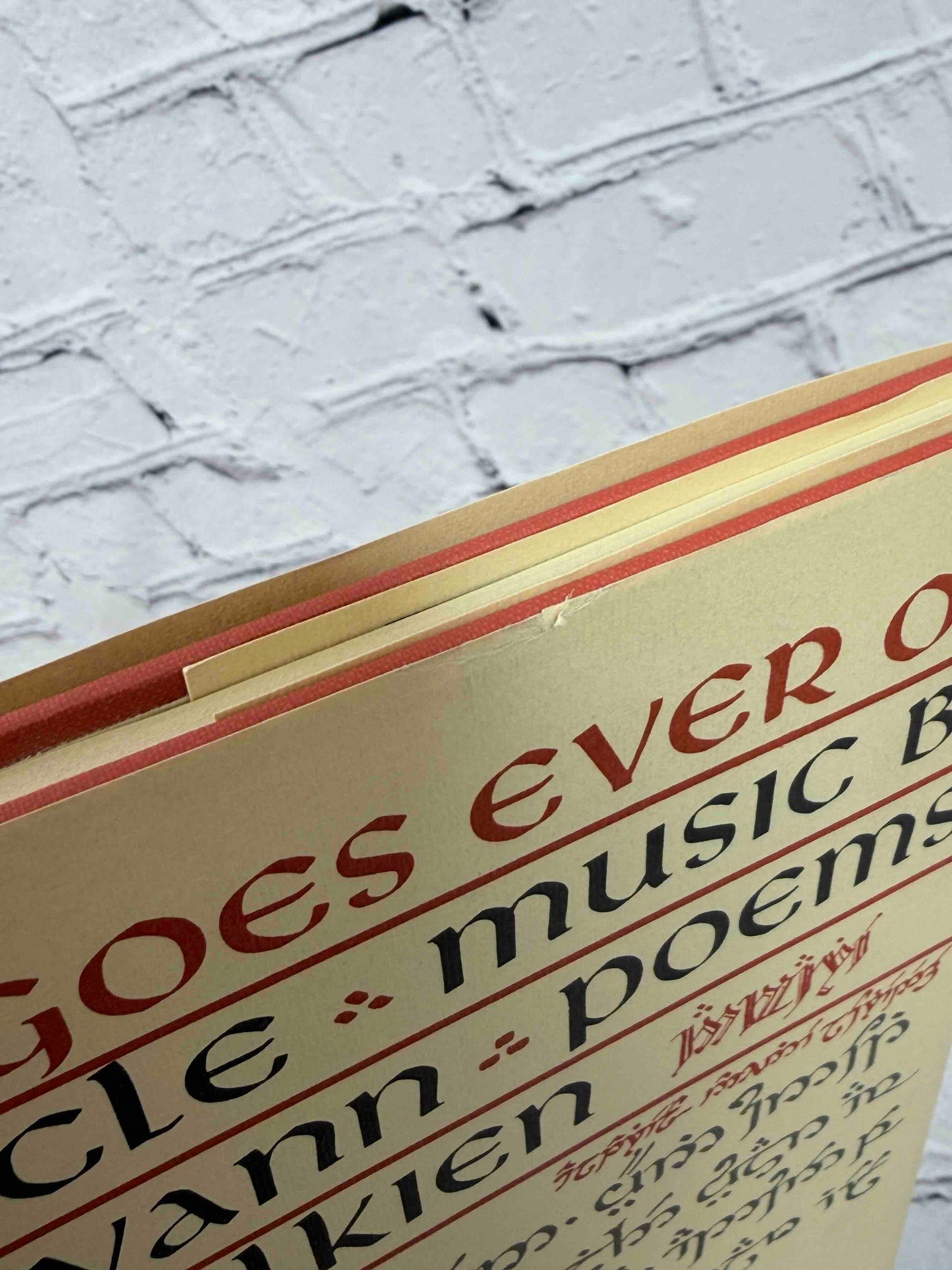 The Road Goes Ever On: A Song Cycle
