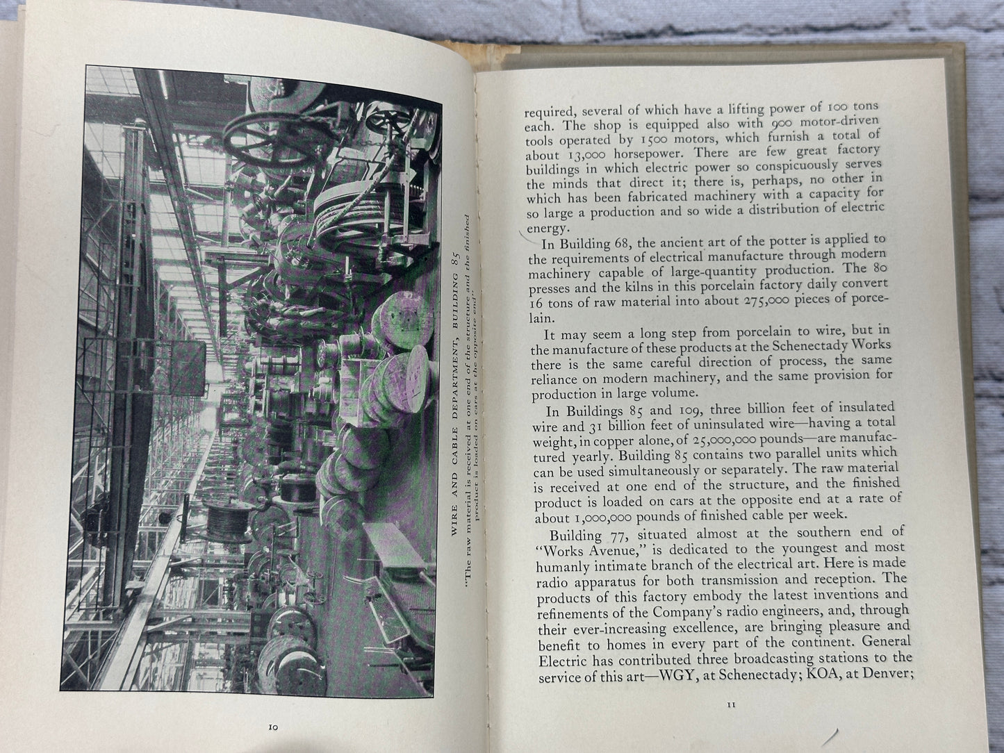 General Electric (GE) America's Largest Electrical Workshop [December · 1928]