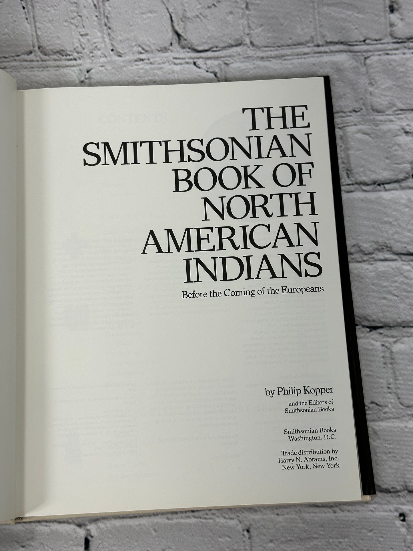 The Smithsonian Book of North American Indians by Kopper [1986 · First Edition]