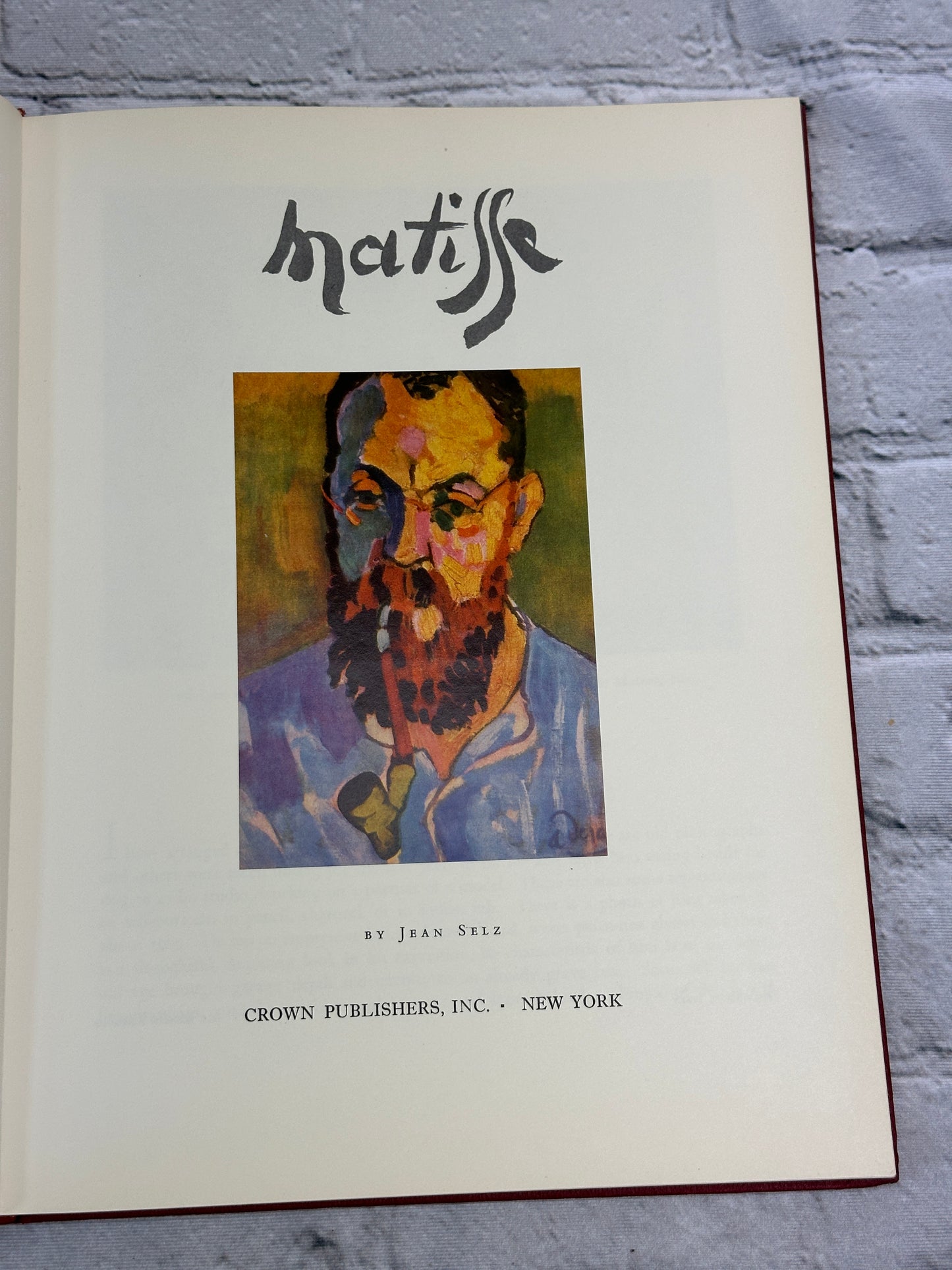 Matisse by Jean Selz Translated by A.P.H. Hamilton