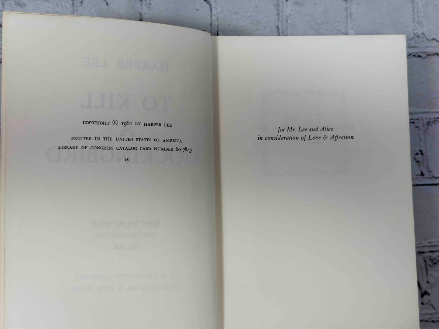 To Kill A Mockingbird