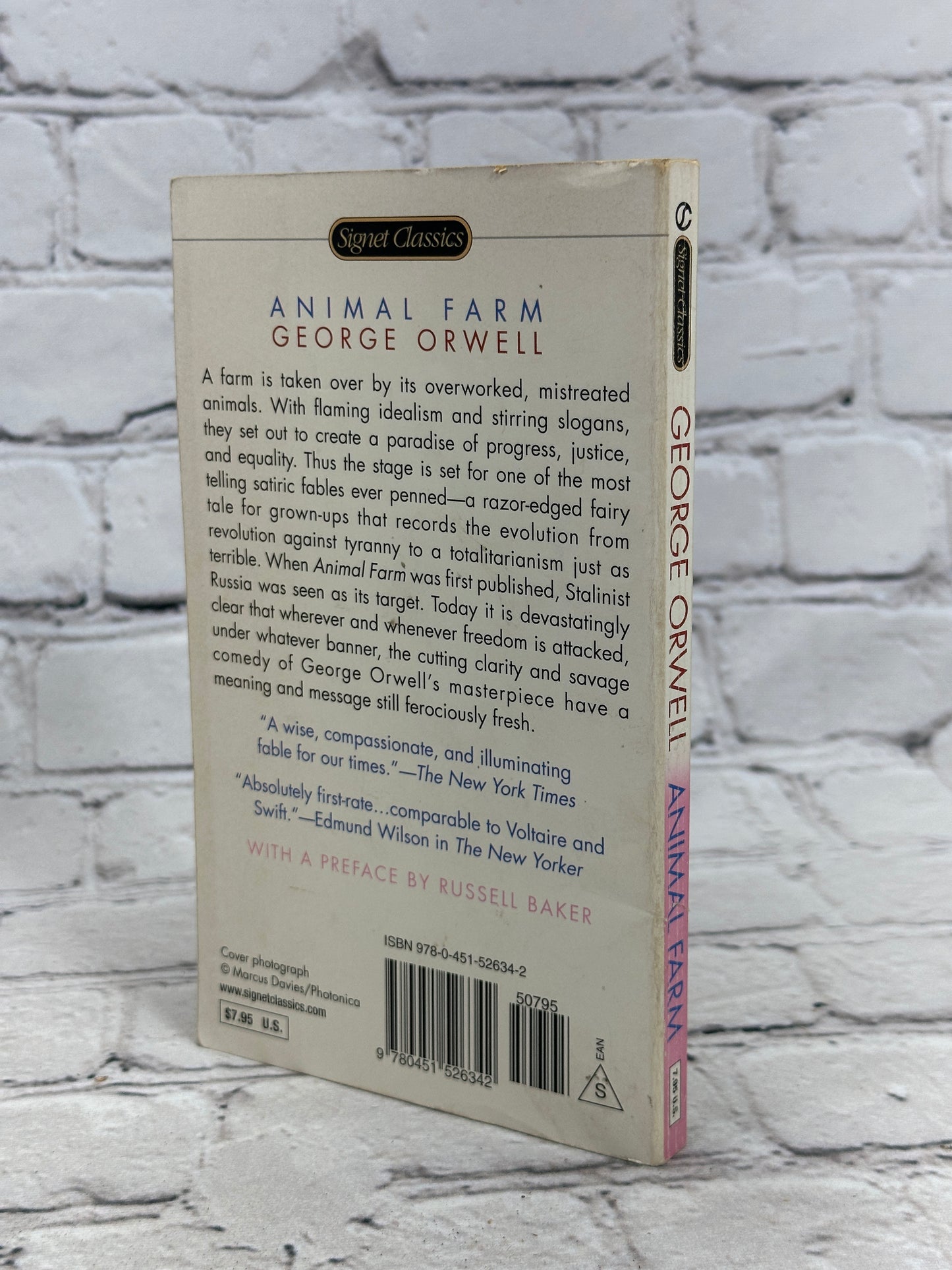 Animal Farm by George Orwell [Signet Classics · 50th Anniversary Ed ·  1996]