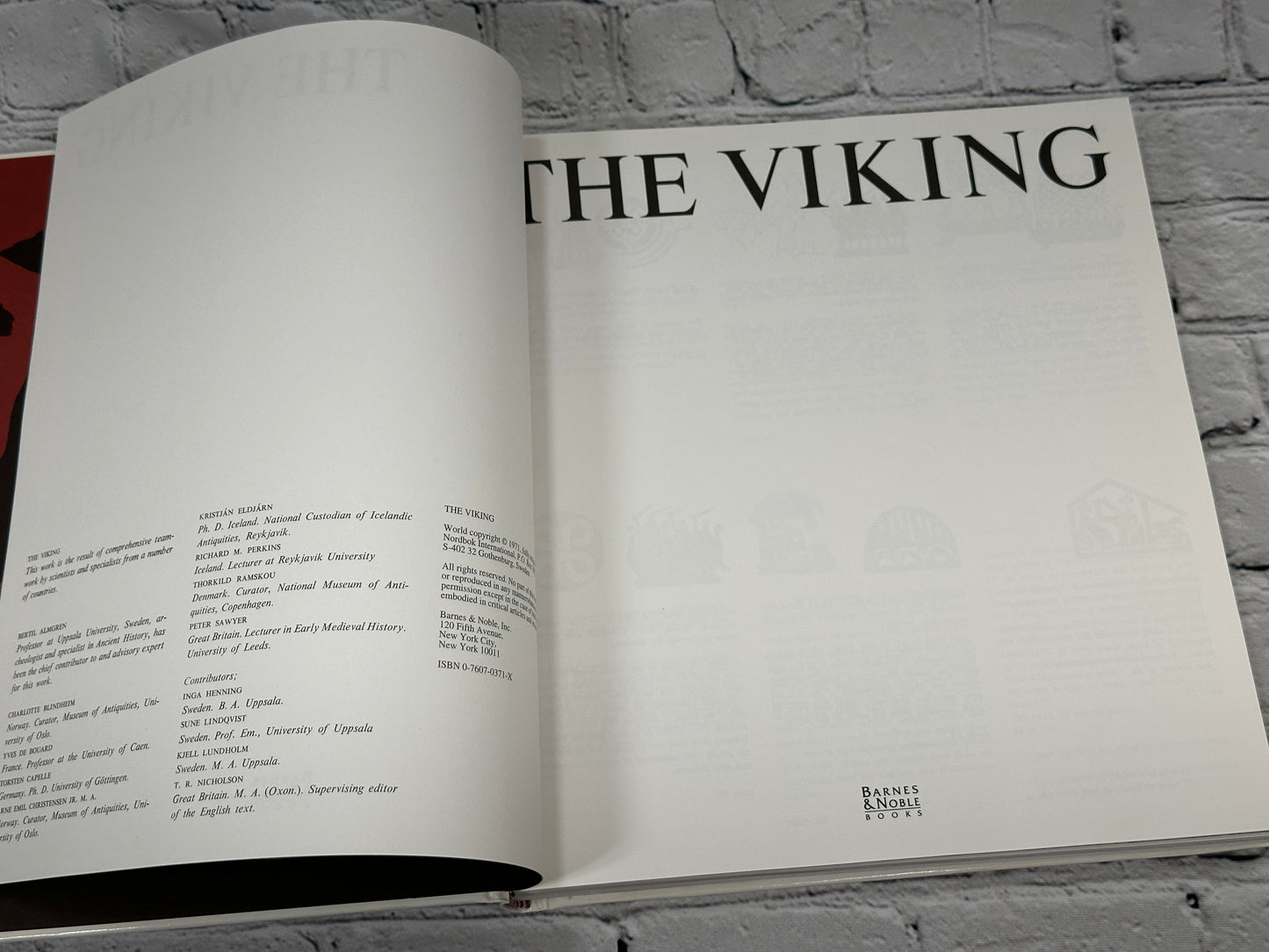 The Viking By Bertil Almgren [1971]