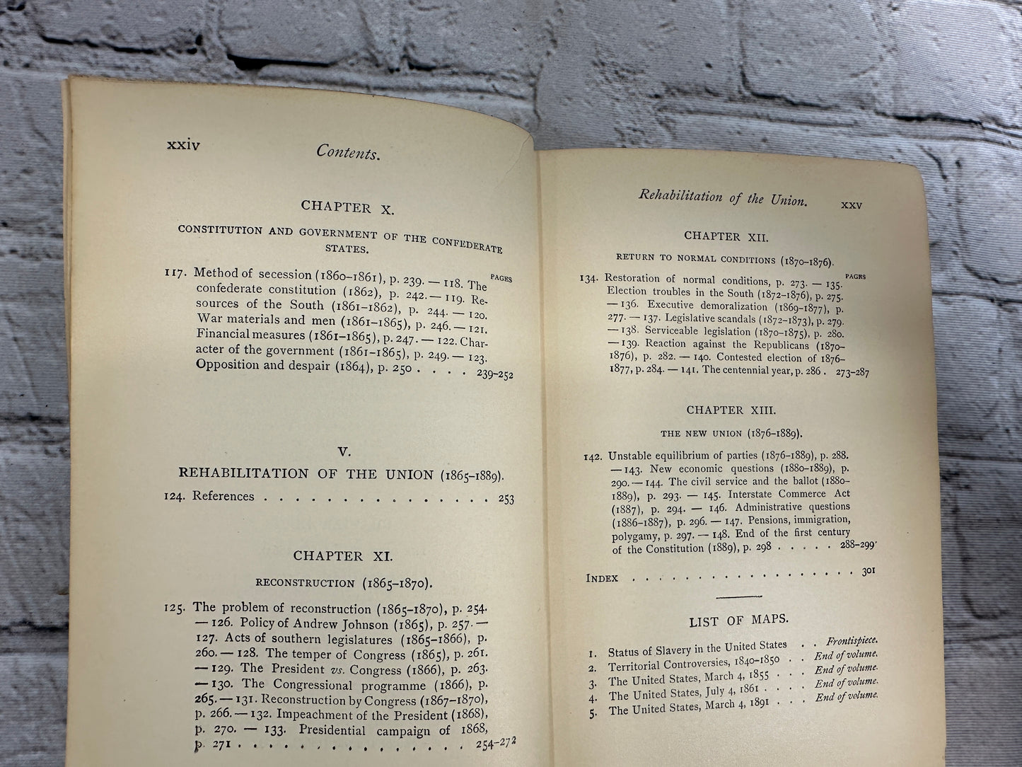 Epochs of American History:Division and Reunion 1829-89 by Woodrow Wilson [1899]