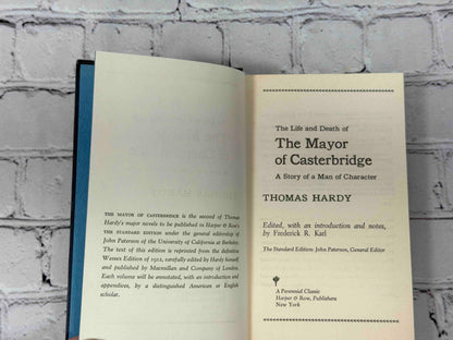 The Mayor of Casterbridge