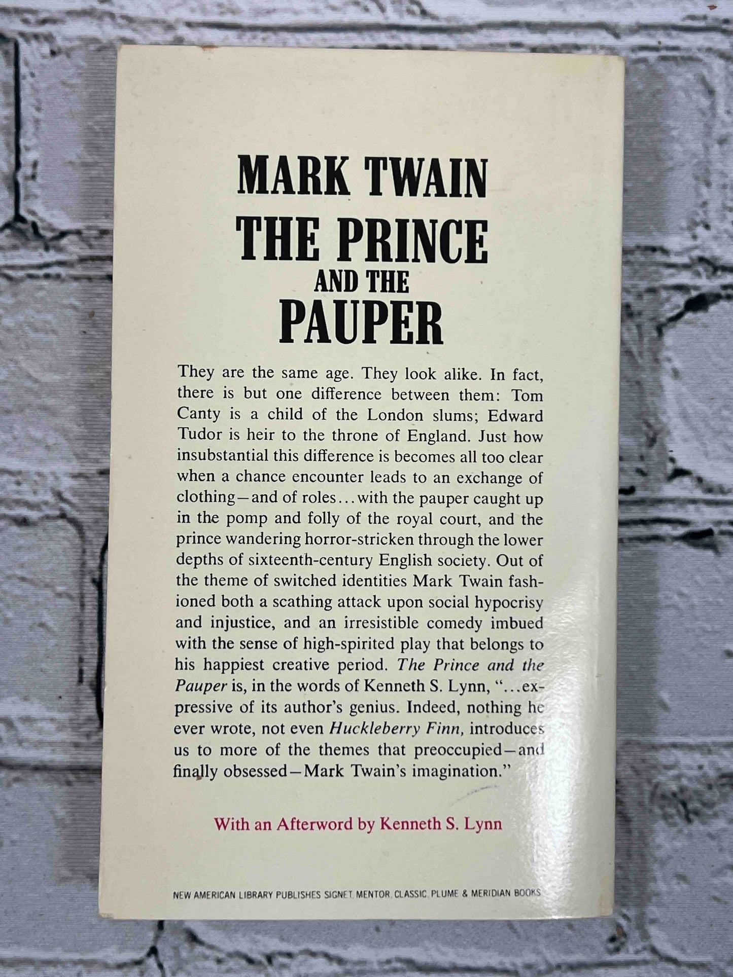 The Prince and the Pauper