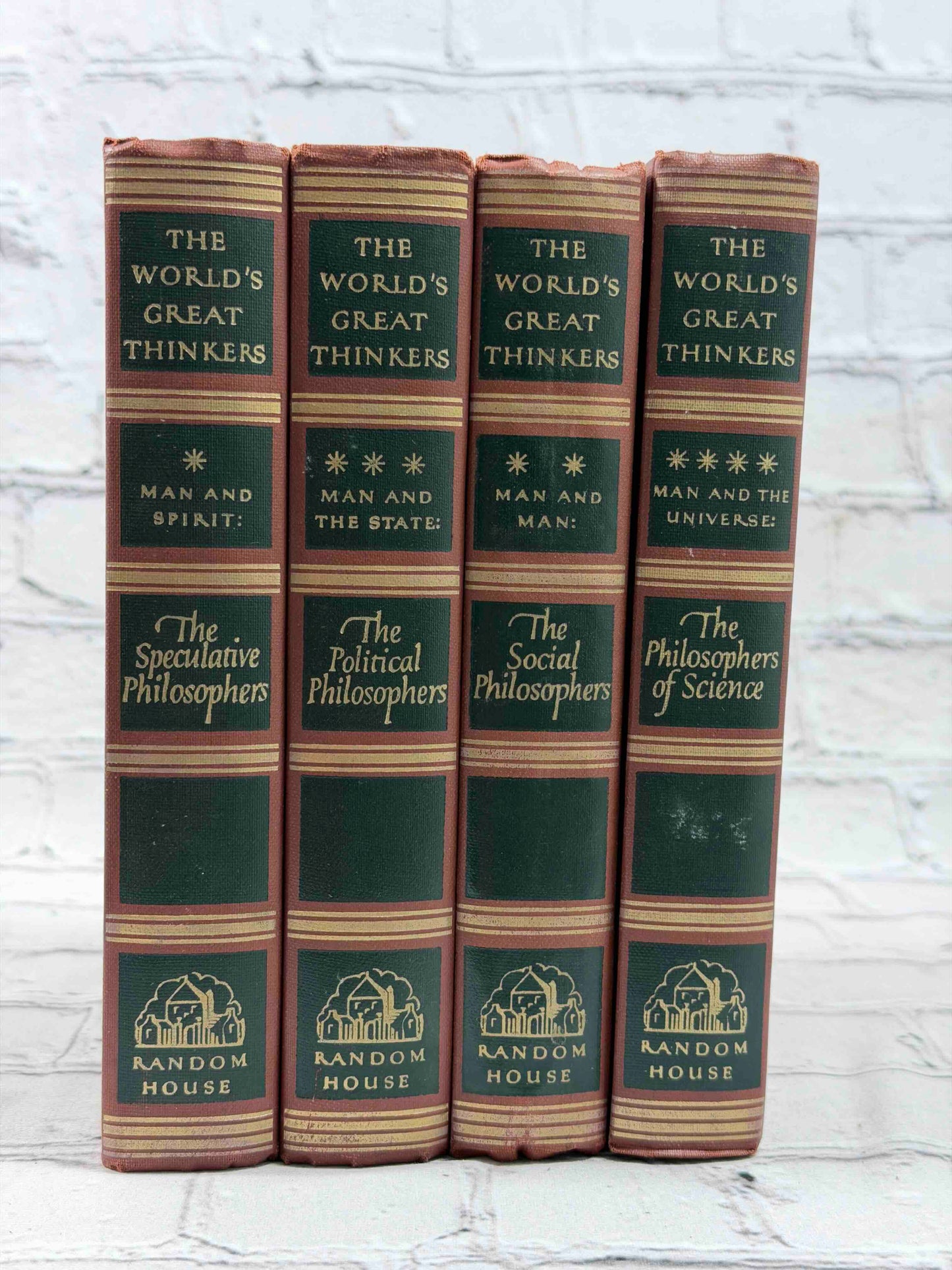 The World's Great Thinkers (4 Book Set)