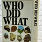 Who Did What: The Lives and Achievements of the 5000 Men and Women...[1974]