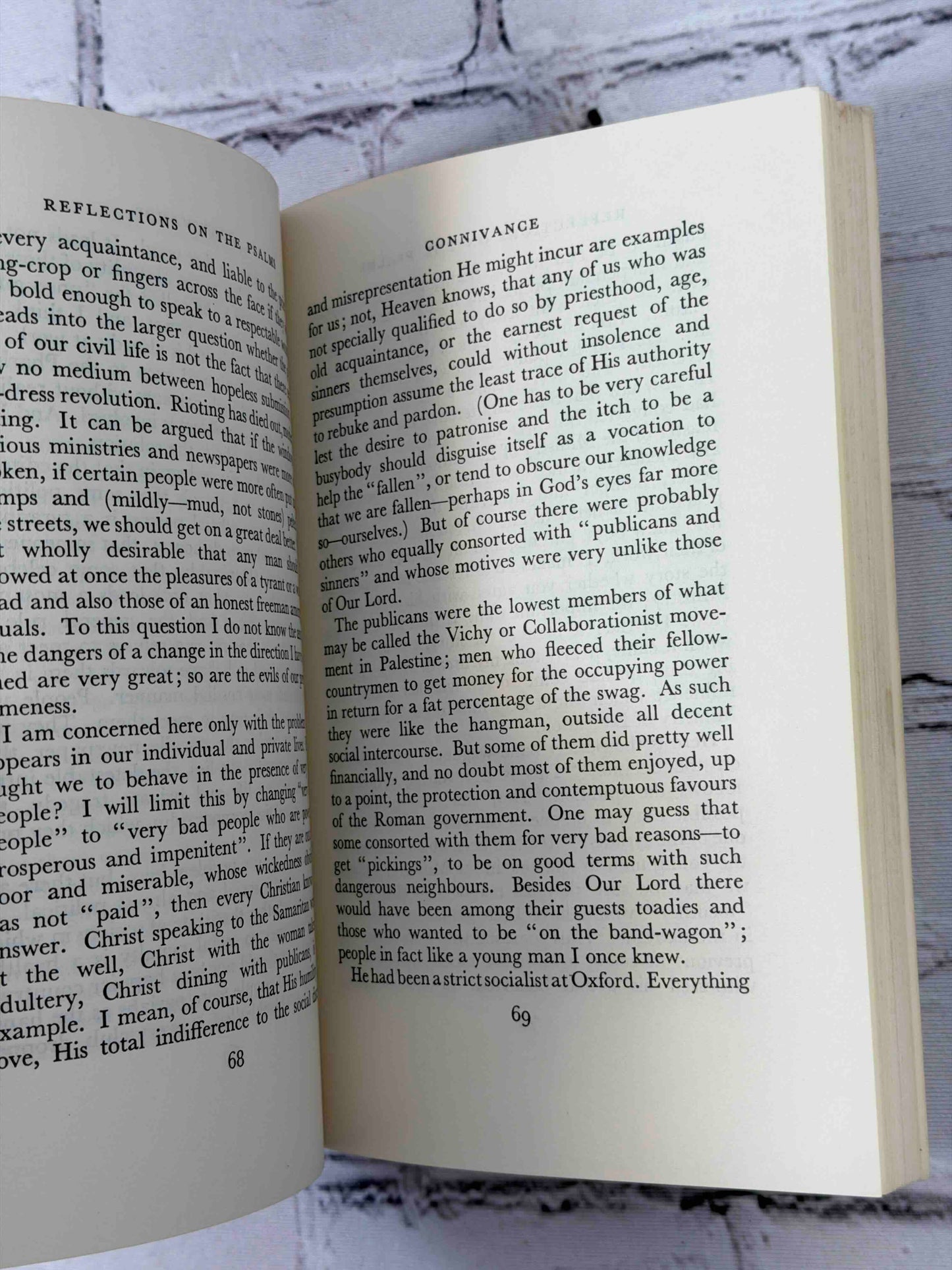 Reflections on the Psalms